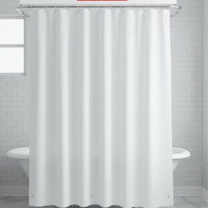 Light Weight Shower Curtain Liner, White / Frosted PEVA Shower  – Comfort Bay